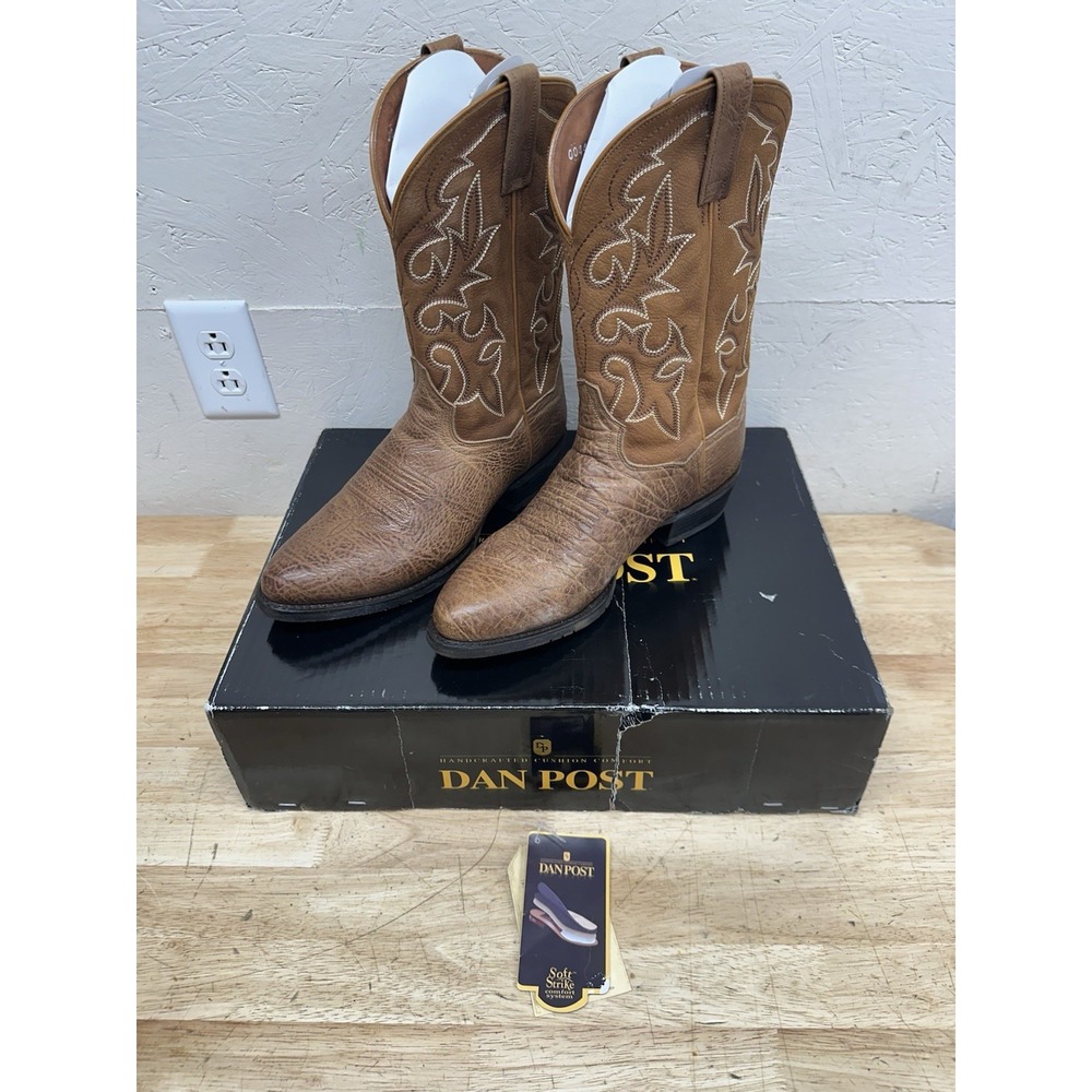 Dan Post Style 0347 Mens 10 Boots brown